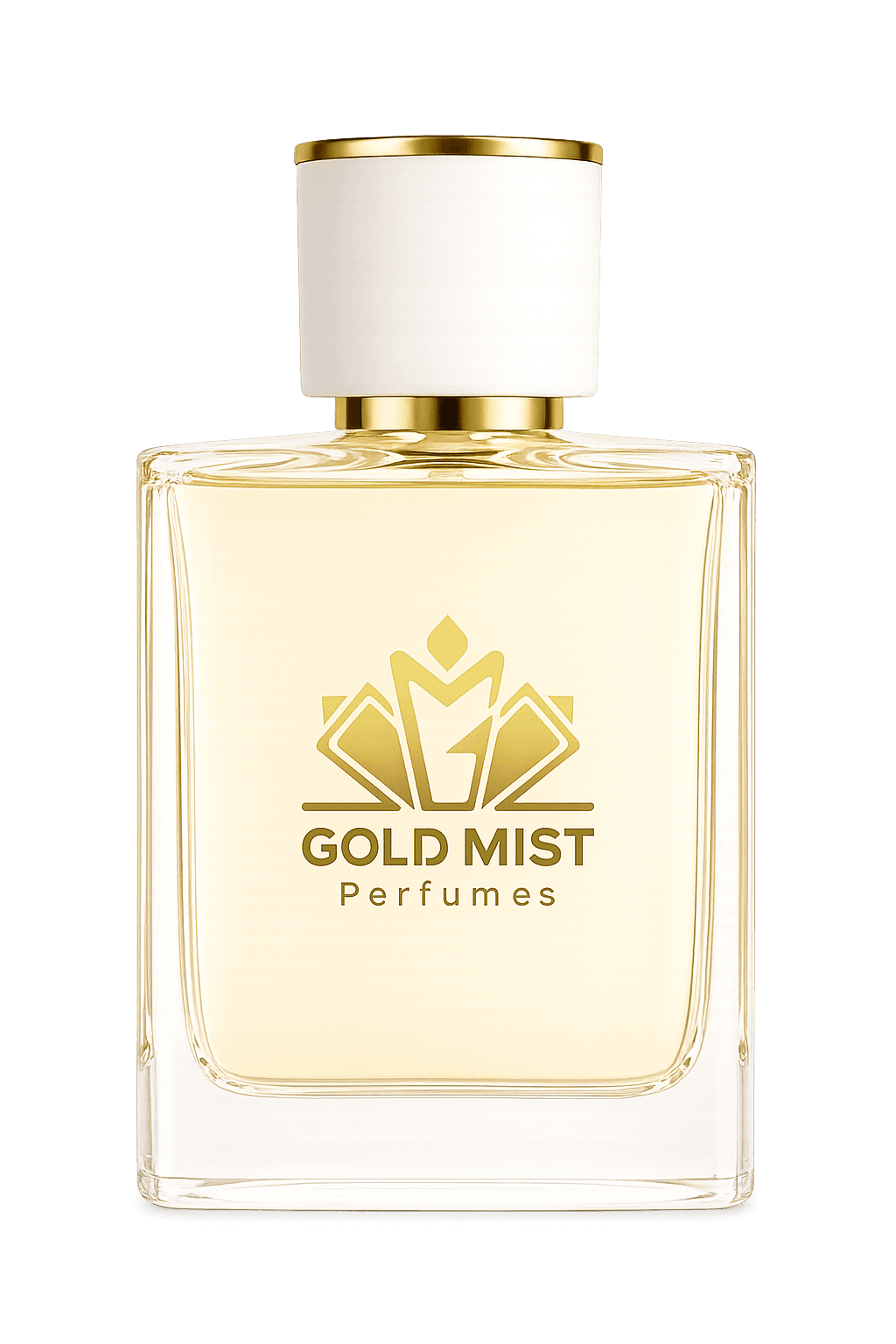 Gold Mist perfume bottle